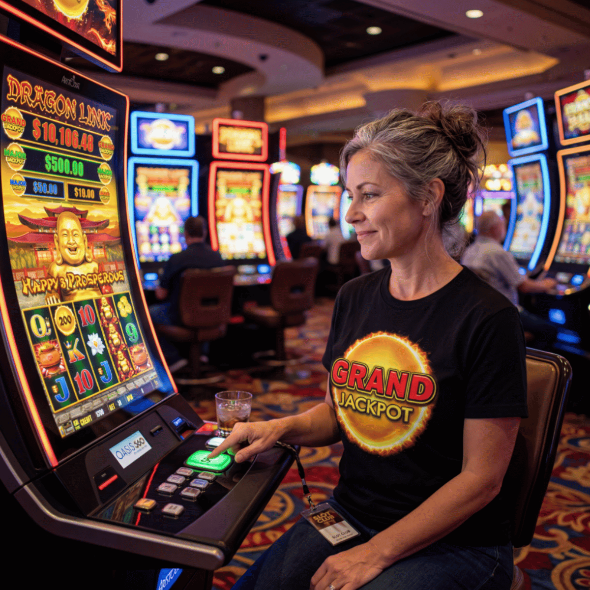 トップス jackpot market Grand Jackpot T-Shirt – Slot Hoppin
