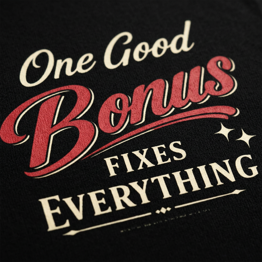 One Good Bonus Fixes Everything